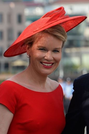 La reine Mathilde de Belgique, le 25 juin 2015