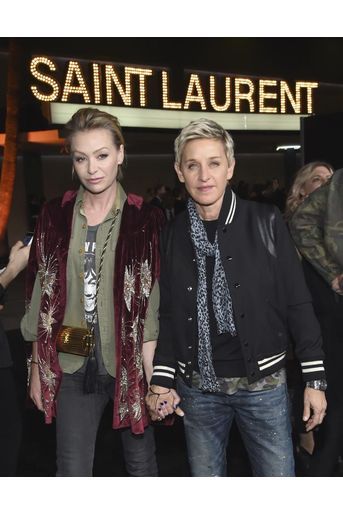 Portia de Rossi et Ellen DeGeneres 