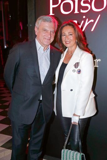 Sidney Toledano, président de Dior Couture, et sa femme, Katia.
