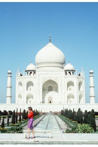 Avant Kate et William, Diana si seule au Taj Mahal