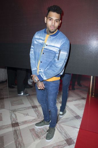 Chris Brown à Paris le 8 mars 2016