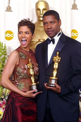 En 2002 : Halle Berry (&quot;À l&#039;ombre de la haine&quot;) et Denzel Washington (&quot;Training Day&quot;)