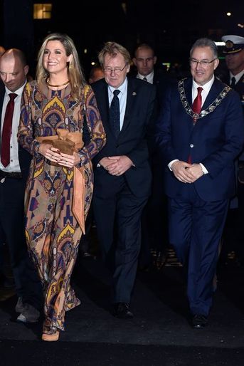 La reine Maxima des Pays-Bas au Festival international du film de Rotterdam, le 27 janvier 2016