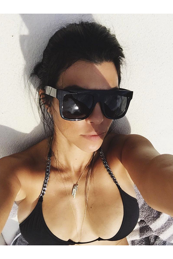 Sur Instagram, Kourtney Kardashian se dévoile chaque jour auprès de ses 22 millions d'adeptes