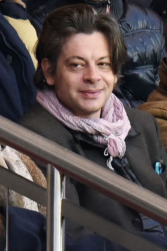 Benjamin Biolay au Parc des princes à Paris, le 21 février 2015