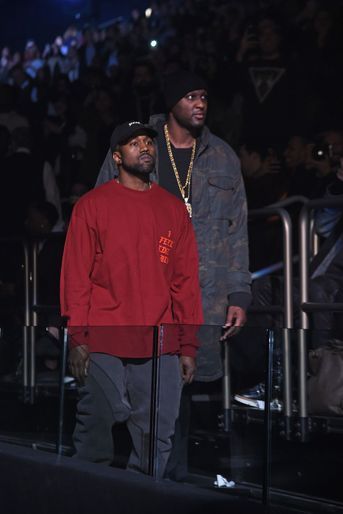 Kanye West et Lamar Odom