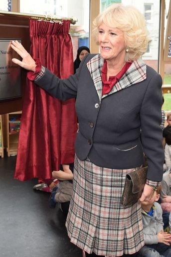 La duchesse de Cornouailles Camilla, le 21 janvier 2016