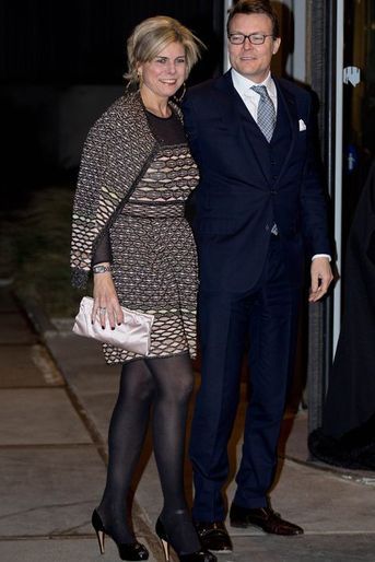 La princesse Laurentien et le prince Constantijn des Pays-Bas à La Haye, le 28 janvier 2016