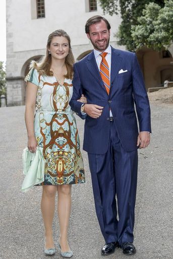 Le grand-duc héritier Guillaume et son épouse la princesse Stéphanie