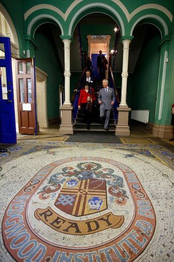 Le prince Charles à l'Institut Wedgewood à Stoke-on-Trent, le 26 janvier 2016