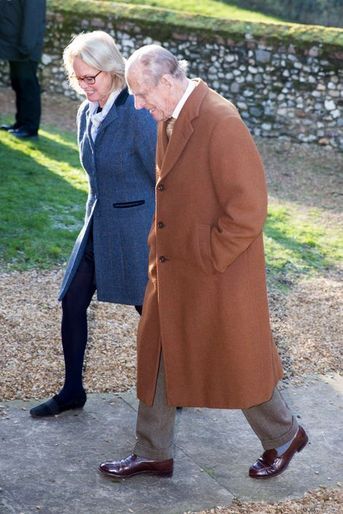 Le prince Philip à Hillington, le 17 janvier 2016