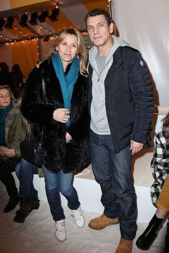 Sarah et Marc Lavoine à Paris le 27 janvier 2016