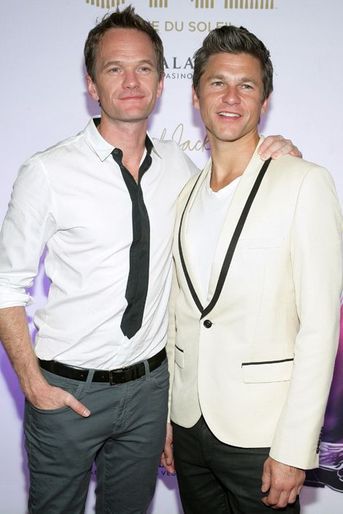 David Burtka et Neil Patrick Harris à Las Vegas, le 29 juin 2013.