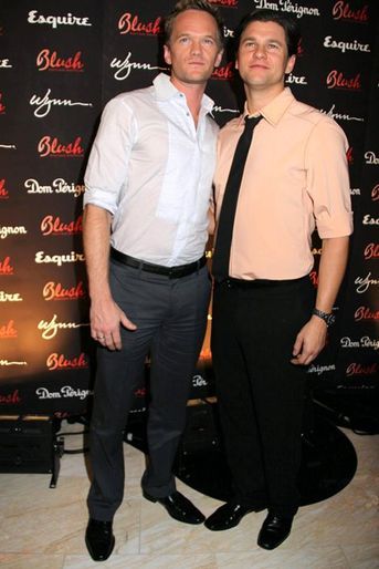 Neil Patrick Harris et David Burtka à Las Vegas, le 18 octobre 2008.
