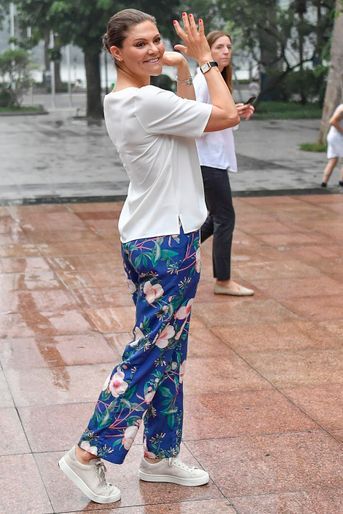 La princesse Victoria de Suède à Hanoi, le 8 mai 2019