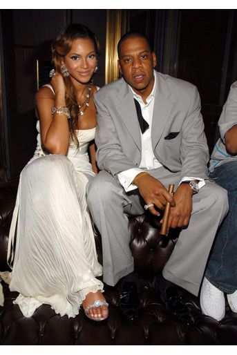 Beyoncé et Jay-Z lors d'une soirée à New York en 2006 