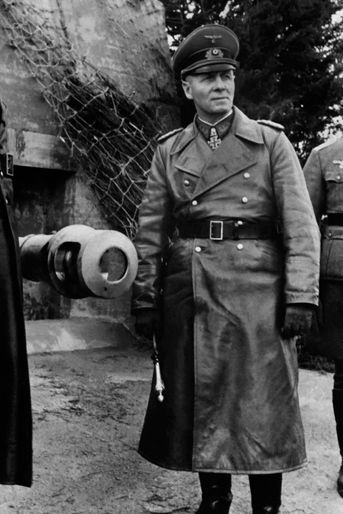 Cette photo du maréchal Erwin Rommel a été prise entre 1943 et 1944. 