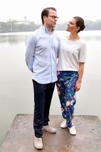 La princesse Victoria de Suède et le prince Daniel à Hanoi, le 8 mai 2019