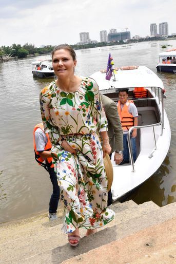 La princesse Victoria de Suède à Hô Chi Minh-Ville, le 8 mai 2019
