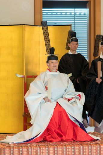L&#039;empereur Naruhito du Japon à Tokyo, le 8 mai 2019