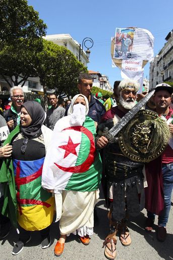 Manifestation à Alger, le 26 avril 2019.