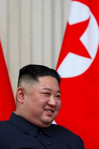 Kim Jong-un à Vladivostok, en Russie, le 25 avril 2019.