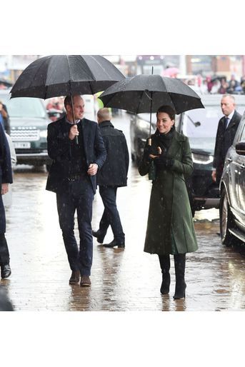 Le prince William et Kate Middleton en visite à Blackpool, le 6 mars 2019 