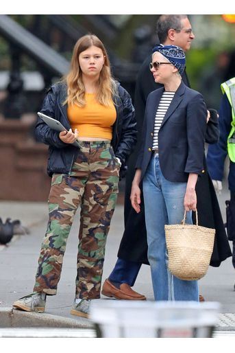 Michelle Williams et sa fille Matilda à New York le 6 mai 2019