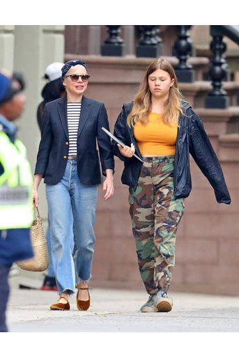 Michelle Williams et sa fille Matilda à New York le 6 mai 2019