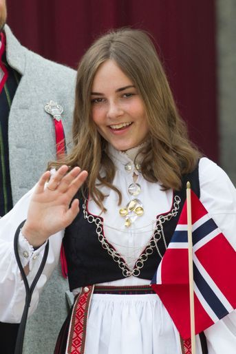 La princesse Ingrid Alexandra de Norvège à Asker, le 17 mai 2019