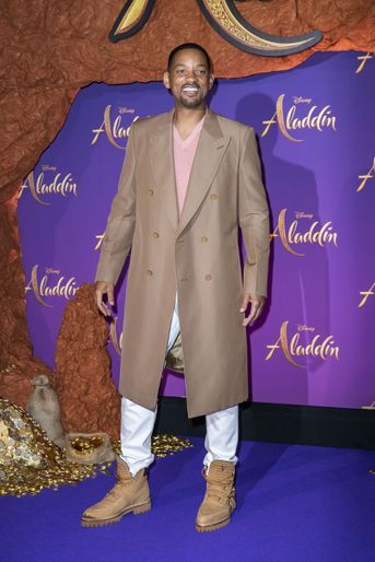Will Smith à la première du film &quot;Aladdin&quot; à Paris, le 8 mai 2019