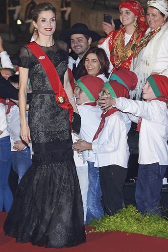 La reine Letizia d&#039;Espagne à Guimaraes, le 28 novembre 2016