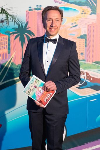 Stéphane Bern au Bal de la Rose, au Sporting Monte-Carlo, le 30 mars 2019.