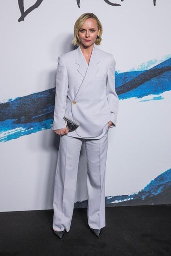 Christina Ricci au défilé Dior Homme à Paris, le 18 janvier 2019.