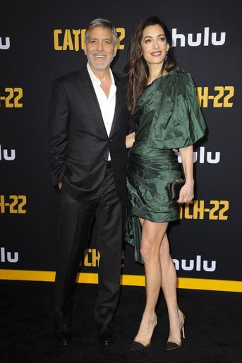 George et Amal Clooney à la première de «Catch-22» à Los Angeles le 7 mai 2019