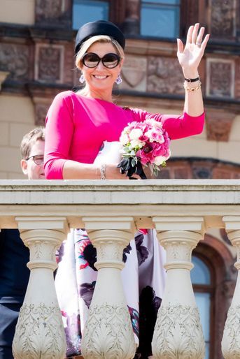 La reine Maxima des Pays-Bas à Schwerin, le 20 mai 2019