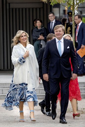 La reine Maxima et le roi Willem-Alexander des Pays-Bas à Warnemünde, le 20 mai 2019