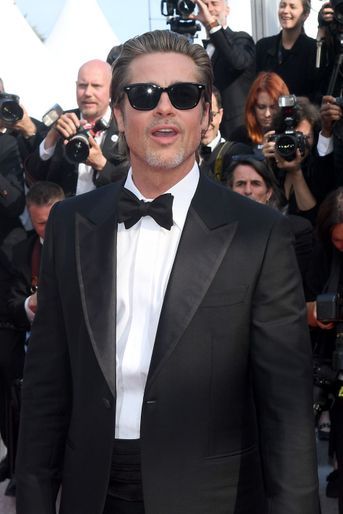 Brad Pitt lors de la montée des marches du film «Once Upon A Time In Hollywood» à Cannes le 21 mai 2019
