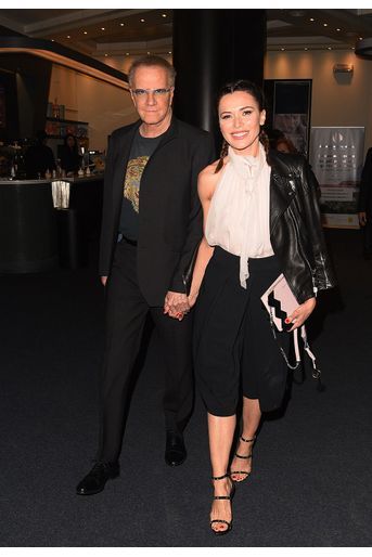 Christophe Lambert et Camilla Ferranti au gala Pellicola d’Oro à Rome le 4 mai 2019