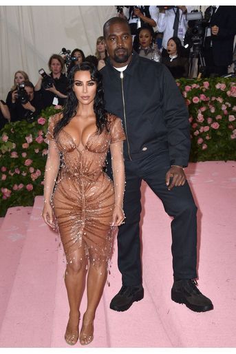 Kim Kardashian et Kanye West au MET Gala 2019