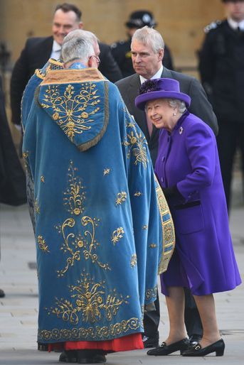 La reine Elizabeth II à Londres le 11 mars 2019