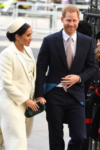 Meghan Markle et le prince Harry à Londres le 11 mars 2019