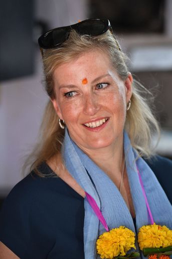 La comtesse Sophie de Wessex en Inde, le 1er mai 2019