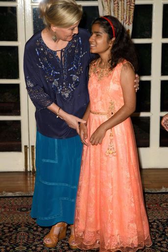 La comtesse Sophie de Wessex en Inde, le 3 mai 2019