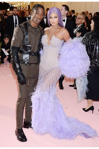 Travis Scott et Kylie Jenner au MET Gala à New York le 6 mai 2019