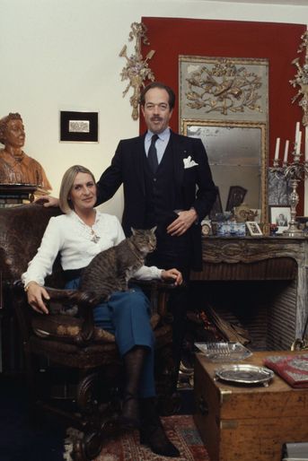 Henri d’Orléans et Micaela Cousiño y Quiñones de León, en novembre 1984