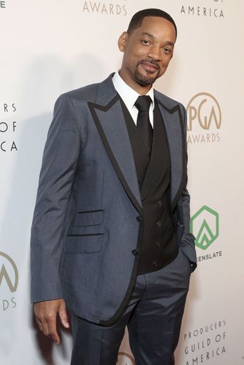 Will Smith lors de la cérémonie annuelle des «Producers Guild Awards», à Los Angeles, le 19 mars 2022.