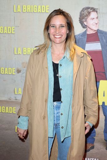 Julie de Bona à l&#039;avant première du film «La Brigade», à Paris, le 21 mars 2022. 