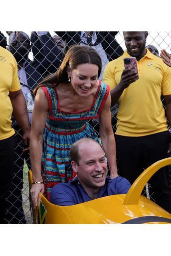 Kate Middleton et le prince William à Kingston, le 22 mars 2022