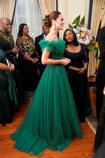 Kate Middleton à Kingston en Jamaïque, le 23 mars 2022